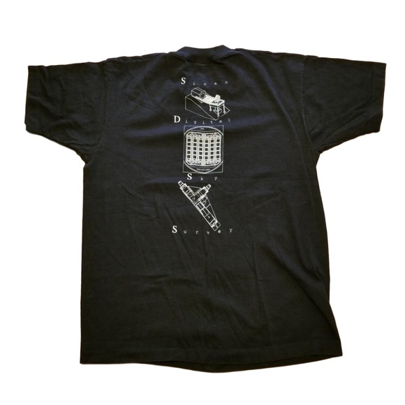 Vintage 90s Sloan Digital Sky Survey T-Shirt Sz L - Picture 3 of 5